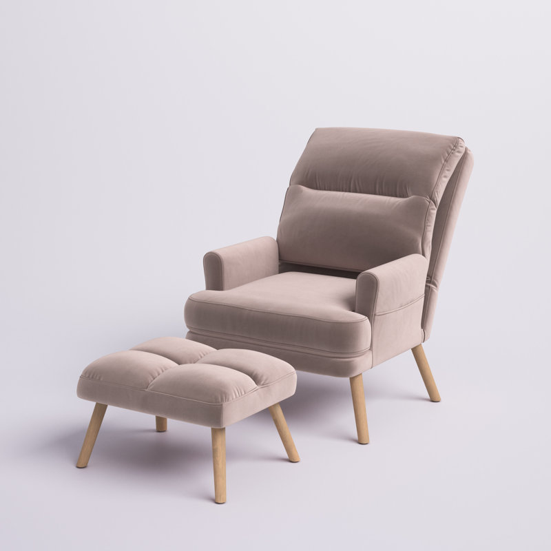 Etta Avenue™ Teen Salma Upholstered Accent Chair & Reviews - Wayfair Canada